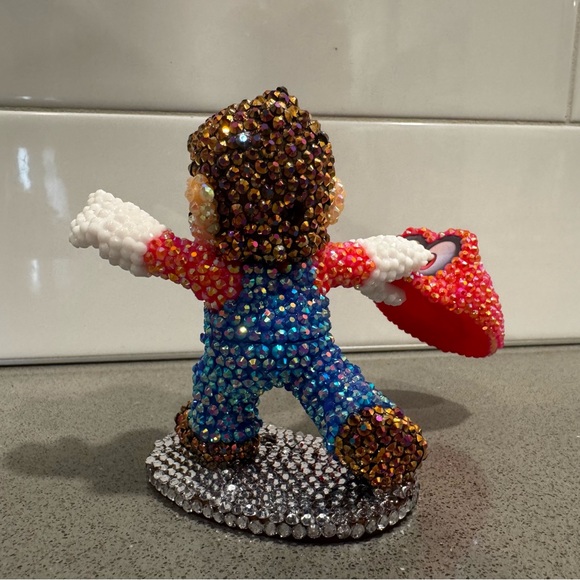 Nintendo | Custom hand blinged | Mario Figurine - Picture 5 of 5